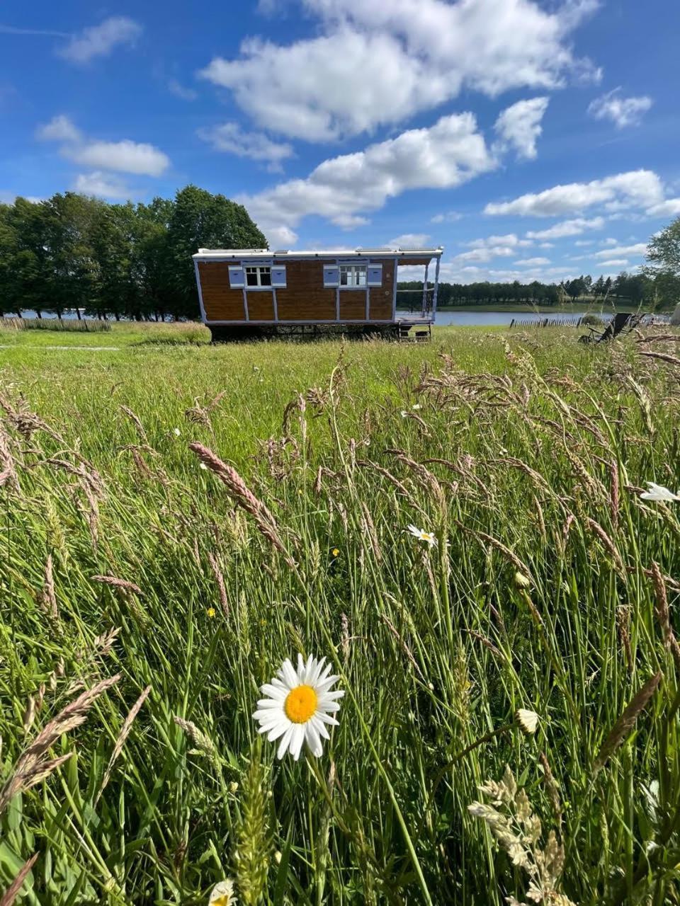 Les Logements Insolites De La Base Nautique Verneuil  エクステリア 写真