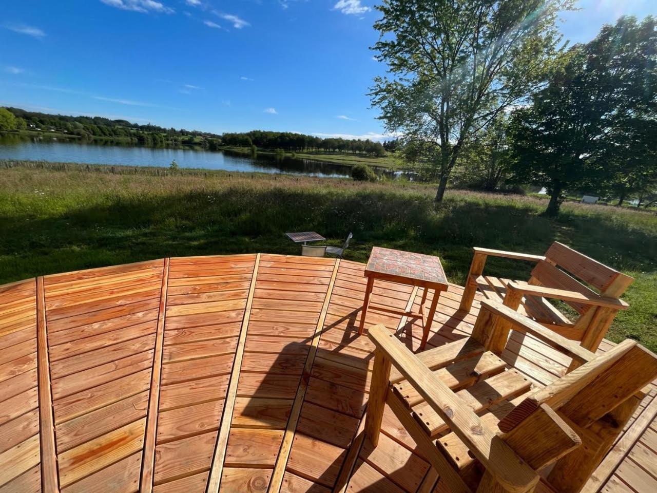 Les Logements Insolites De La Base Nautique Verneuil  エクステリア 写真